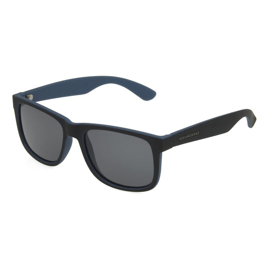 Foster Grant mens Jace Polarized for Digital Sunglasses Sunglasses, Matte Black and Navy, 54mm US