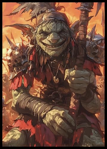 Goblin MTG Card Sleeves - EDH Commander Deck Protective 100 Count