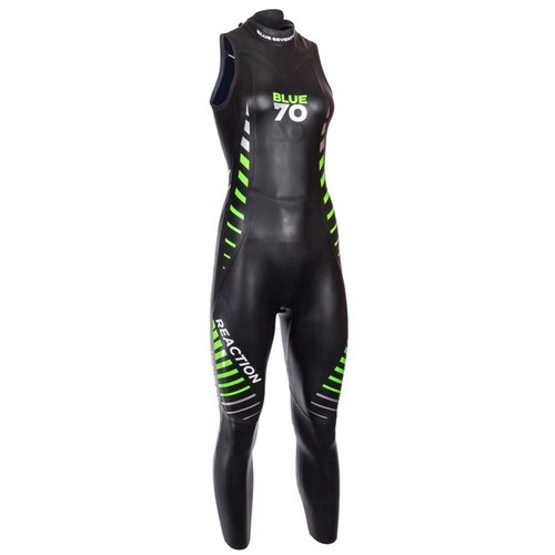 Blue Seventy Women's Reaction Sleeveless Wetsuit (Black, WXLA, Blue Seventy)
