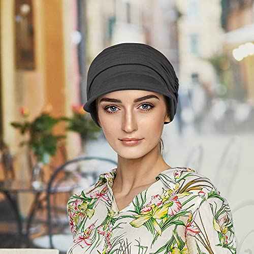 Soft Bamboo Baseball Cap for Chemo Women