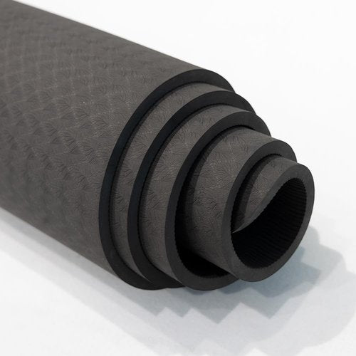 KS Premium Yoga Mat - TPE Material, Excellent Resilience, Non Slip, 72” x 24” Extra Thick 0.4"(10 mm) with Carrying Strap