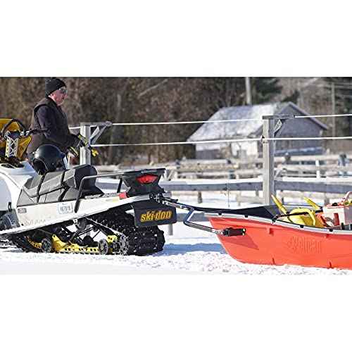 Pelican Metal Tow Hitch Kit - for Trek Sport 68 and 75 - for Utility Sled - Black