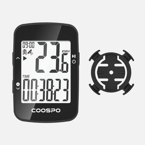 COOSPO GPS Bike Computer BC26, Wireless Cycling Computer with Automatic Backlight, Bike Speedometer Odometer with Waterproof and 25H Long Battery, Support Bluetooth Sync with Strava