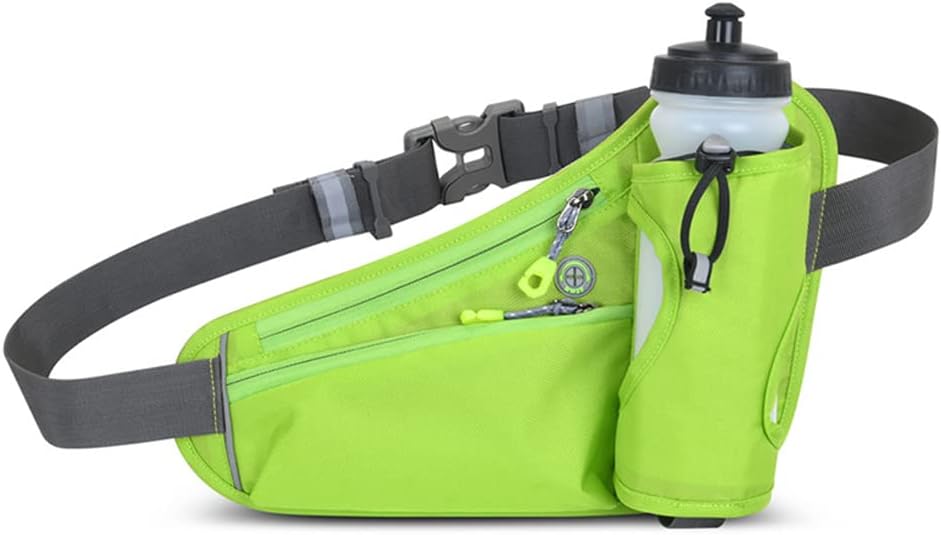 Hydration Running Belt with Bottle, Fanny Pack with Water Bottle Holder Unisex Sport Pouch Belt for Fitness Jogging Hiking Travel