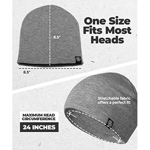 Original Beanie Cap - Soft Knit Beanie Hat - Warm and Durable
