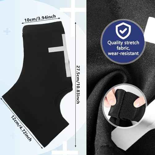 Cross Spat Cleat Covers Football Spats Christian Cross Adjustable Non Slip Cleat Sleeves for Soccer Baseball Softball Field Hockey Fit for Youth Adults Men and Women Gift for Athlete