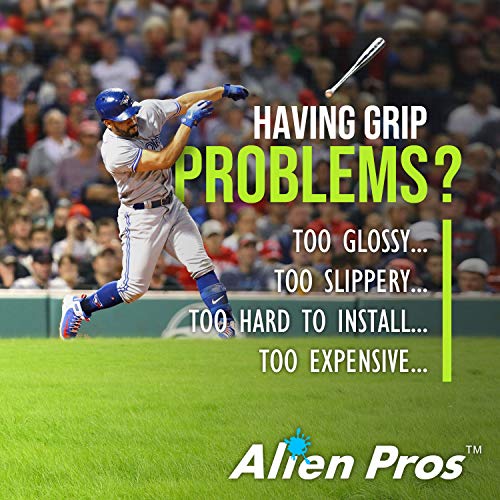 Precut Bat Grip Tape for Baseball & Softball – 0.5mm Tacky Wraps, Easy to Install