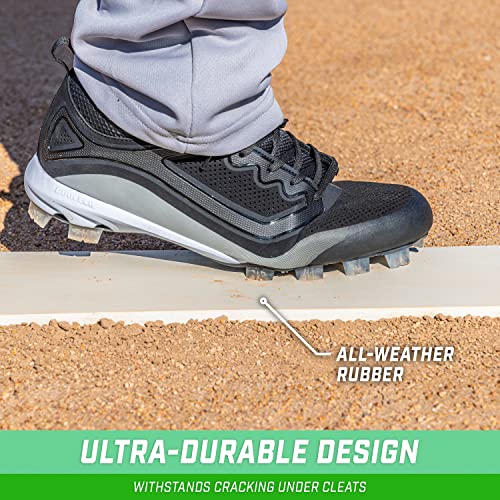 GoSports 24 Inch x 6 Inch Baseball & Softball Pitching Mound Rubber - Regulation Size