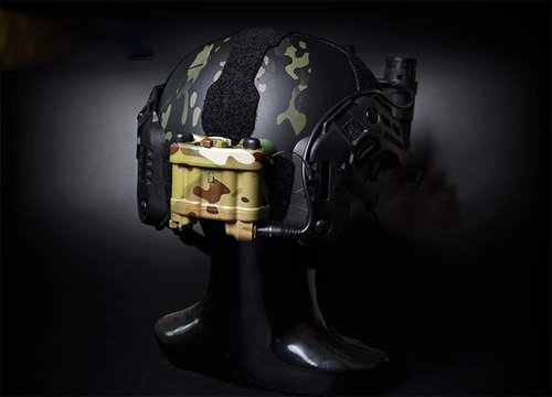FMA Tactical Paintball NVG AN/PVS-31 Helmet Battery Box Dummy Model No Function Case