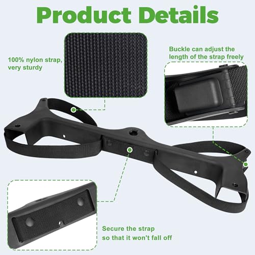 Golf Bag Attachment Bracket for Club Car Precedent Golf Carts 2004+ - Black