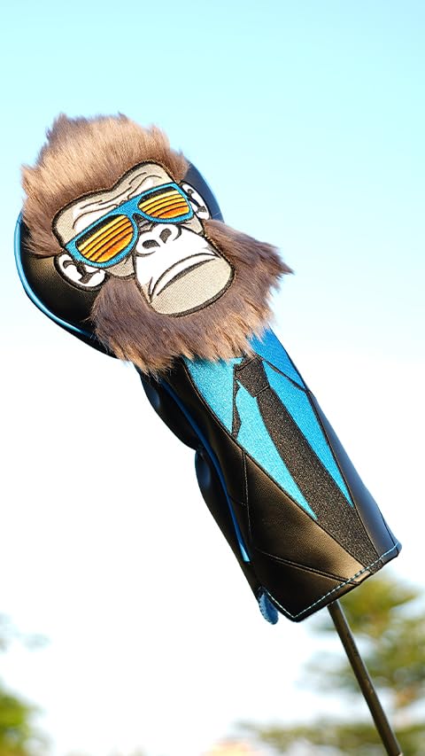 Craftsman Golf Gorilla Driver Headcover - Fun Golf Club Protector for Men