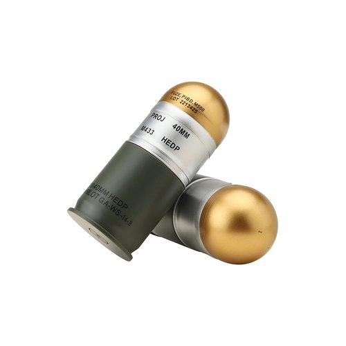 Lancer Tactical Airsoft M433 HEDP 40mm Dummy Grenades (Pack of 3)