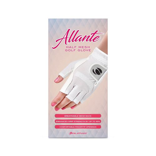 Orlimar Allante Half-Finger Golf Glove - Women’s Right Hand Small (for Left-Handed Golfer)