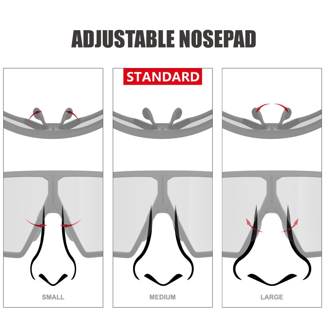ER00 F26 Polarized Sunglasses Women Men Fishing Running Outdoor Sport Gifts Padel tennis