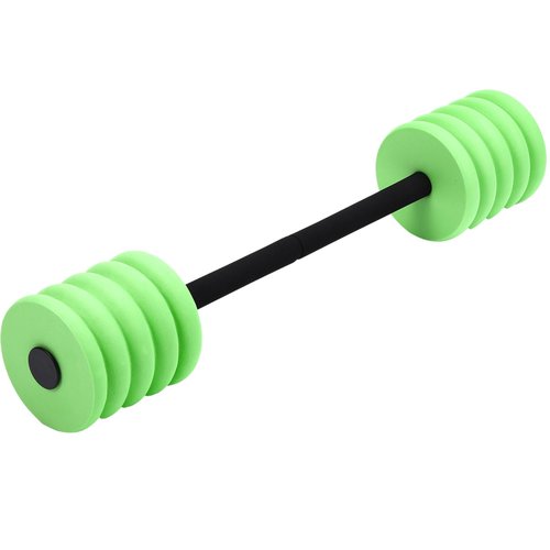 Soulchen Long Aquatic Exercise Dumbbells Foam Water Weights Dumbbell Aquatic Pool Barbells with High Density EVA Foam for Swim Water Aerobics Workouts Loss(Green,29.13 Inch)