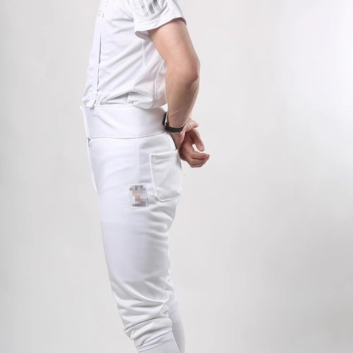 FGPGYAKANC 450N Fencing Pants, Puncture-Proof Fencing Gear, Fencing Knickers, Unisex Fencing Uniform, Foil/Epee/Sabre(Right Hand,30#)
