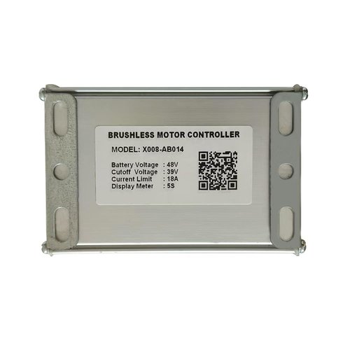 E-Bike Controller 48V 18A Brushless Motor Speed Controller X008-AB014 Universal for Electric Bike, Fat Tire Bike and Mountain Bike Display Meter 5S