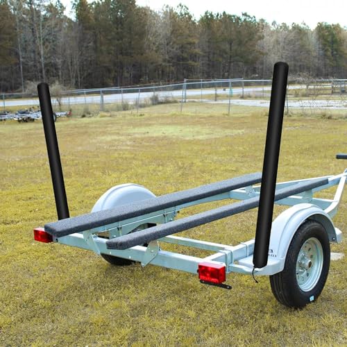 59 Inch Boat Trailer Guide Pole Cover Neoprene Protective Cover - Pair