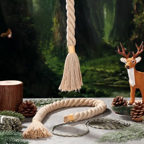 Brown Hemp Rope for Deer Hunting Scrape Attractant Set - 2 Pieces