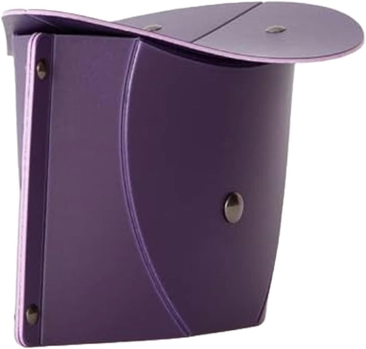 IPPINKA Foldable Meditation Kneeling Bench (Seiza), Portable and Lightweight, 5.3 in, 180g, Purple