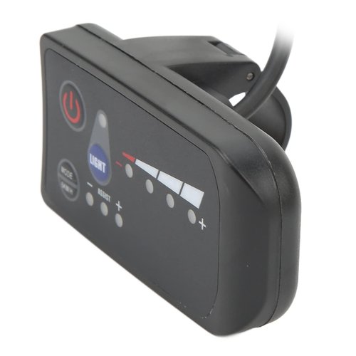 Xcello Electric Bike Power Display Meter, Universal 5 Pin LED Panel for Cycling with Waterproof Plug(48V)