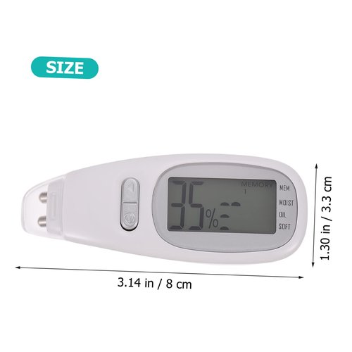 Angoily Skin Moisture Test Pen Women Skin Analyzer Facial Skin Tester Analyzer Ai Skin Analyzer