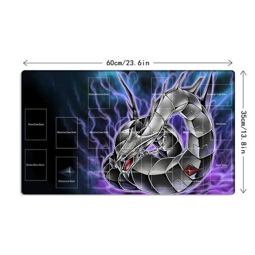 New Playmat Dark Magician Girl Duel Battlefield TCG CCG Mat + Free Bag (ZD014-640-A)