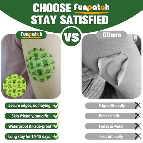 Waterproof Libre 3 Plus Sensor Covers, 20Pack Freestyle Adhesive Patch for Libre 3 Full Covers CGM Tape Non-Glue Central Latex-Free & Hypoallergenic Long Stay for 15 Days