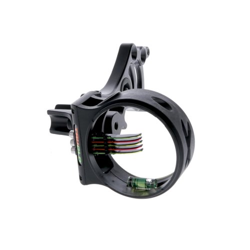 TRUGLO Storm 0.019 TFO 5 Pin Ambidextrous Black Bow Sight with Rheostat Light (TG3015B)