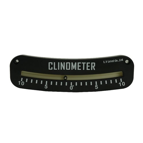 Glass Tube Inclinometer ±10º Angle