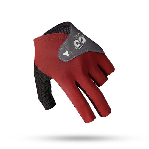 Billiards Glove, Pool Glove Left Hand, Billiard Pool Gloves for Left Hand 3 Finger, Quick-Dry Breathable and Non-Slip, Snooker Cue Sport Glove Popular Sizes for Men & Women (Red, Large)