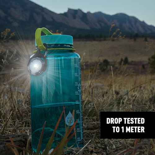 Nite Ize Moonlit Rechargeable Micro Lantern - Portable Mini Lantern for Camping Accessories & Hiking Gear - Features Carabiner Clip with a Weather-Resistant Design