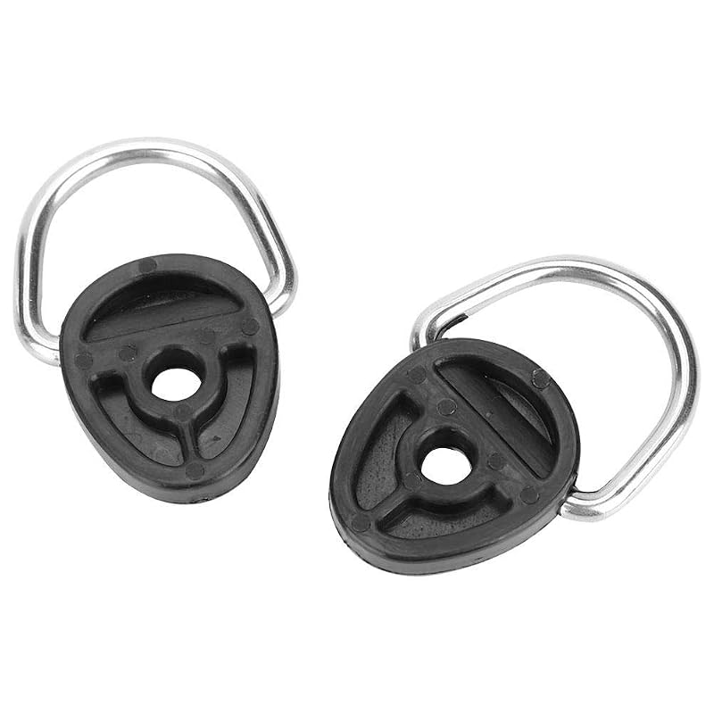 Kayak D Ring Buckle Tie Down Fittings - 6 Pack Deck Safety Accessories