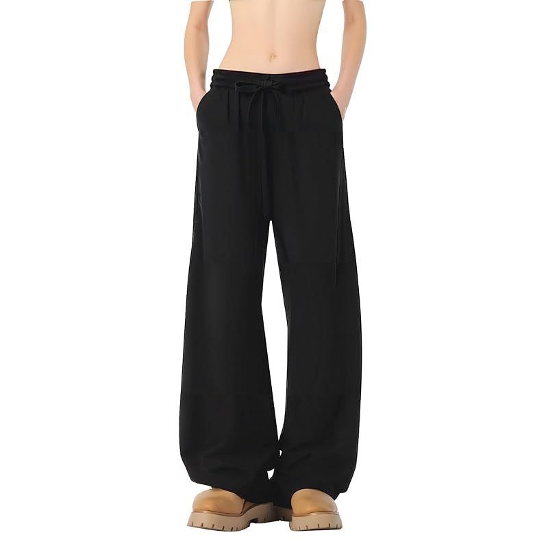Tall Men’s Sweatpants - Big & Tall Inseam 38W x 36L, Relaxed Fit Black
