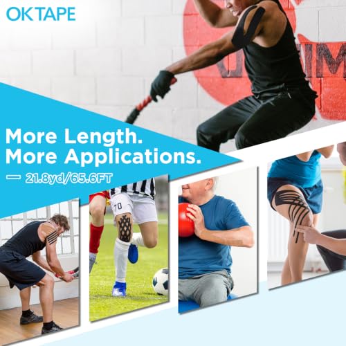 Extra Wide Kinesiology Tape Roll 4 in x 65.6 ft Beige Bulk Uncut Sport Tape