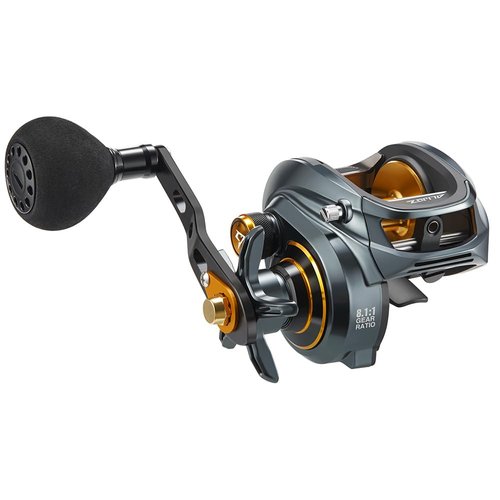 Piscifun Alijoz 300 Baitcaster Fishing Reel, Aluminum Frame Baitcasting Reel, 33Lbs Max Drag, 8.1:1 Gear Ratio, Freshwater & Saltwater Low Profile Casting Reel for Musky for Musky (Right Handed)