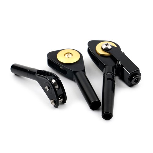 ZHORCIN Rustproof Pulley Fishing Rod Guide Tip Fishing Rod Guide Tip Rod Components Guide Tip Roller Rings Double Roller
