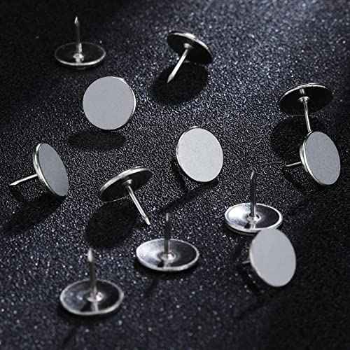 200 Pack Reflective Tacks Trail Marking Tacks Reflective Trail Markers Hunting Reflector Mark Trail for Hunting Hiking Camping Tree Stand(White)