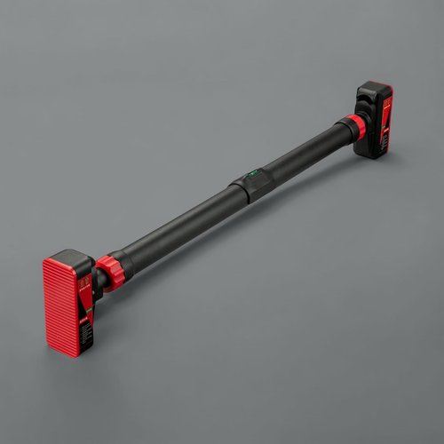 Adjustable Pull Up Bar for Doorway - Upper Body Workout Training Bar with Locking Mechanism, No Screw Installation, Portable Design, Max Load 440 Lbs, Fits 27.2"-36.2" Width for Upper Body Training