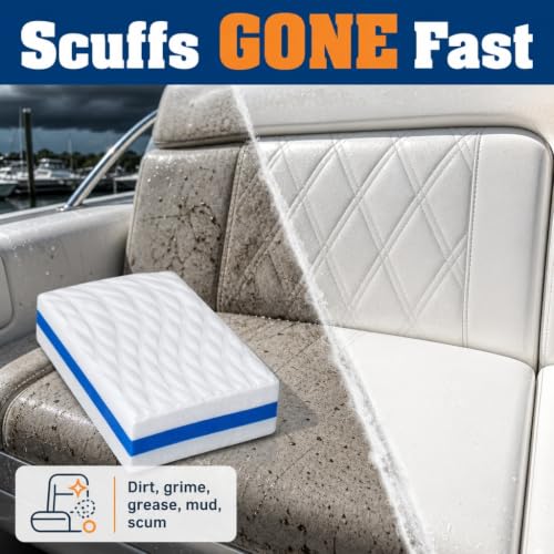 SandShark Premium Boat Hull Cleaner & Eraser - Reusable, Safe for Fiberglass & Vinyl - Variation 3