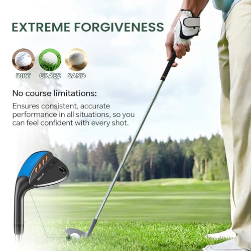 Black 70° Right-Hand Golf Wedge CNC Milled Spin Control Men Women