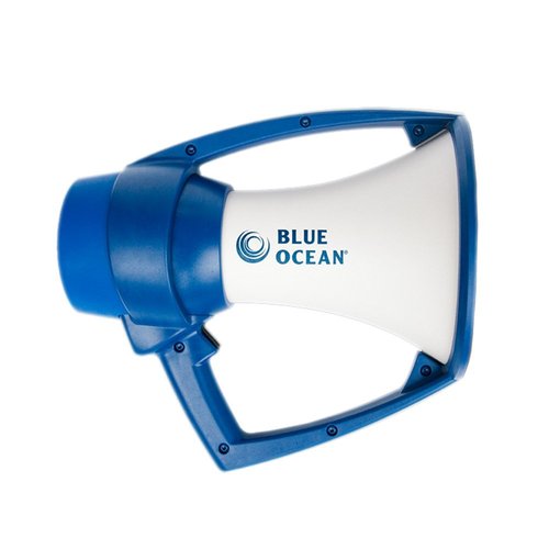 Blue Ocean Rugged Megaphone