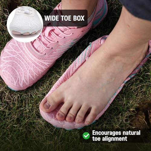 2025 New Barefoot Shoes for Women Mens,Hiking Barefoot Shoes Womens Footwear,Comfortable & Non-Slip Barefoot Vitality Shoe Women's Athletic Footwear,Wide Toe Box Water Shoe for Women Men
