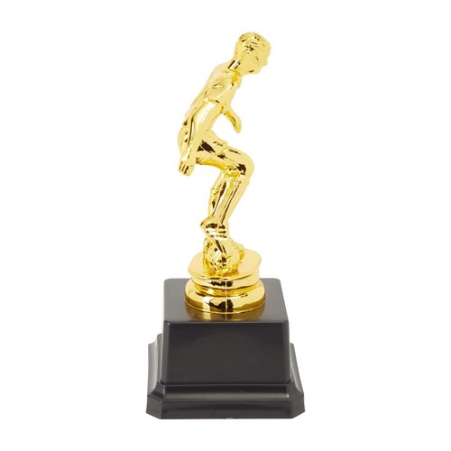 Juvale 12 Pack Small Gold Soccer Trophies for Team Award Ceremonies, Championship Games, Sports Competitions (2.5 x 6 in) - Soccer Trophy