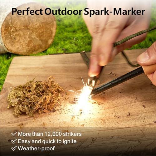 Fire Starter Survival Tool Kit with Ferro Rod Paracord Lanyard & Multi-Tool - Variation 1