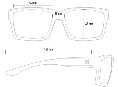 Magpul Explorer XL Sunglasses, Black Frame, One Size