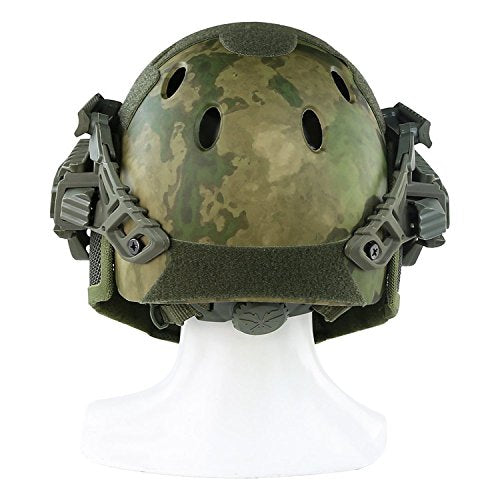 H World Shopping Tactical Protective Helmet Full Face Mask Googgles G4 System Airsoft Paintball ATFG