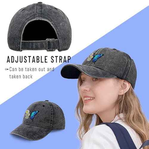 Baseball Caps for Men Women Washed Cotton Vintage Hats Adjustable Cool Fitted Ball Caps Truck Dad Hats Runnung Hiking