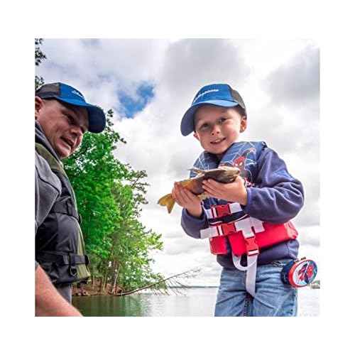 Shakespeare Catch More Fish Spinning Reel and Fishing Rod Combo with Kit