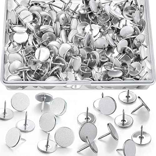 200 Pack Reflective Tacks Trail Marking Tacks Reflective Trail Markers Hunting Reflector Mark Trail for Hunting Hiking Camping Tree Stand(White)